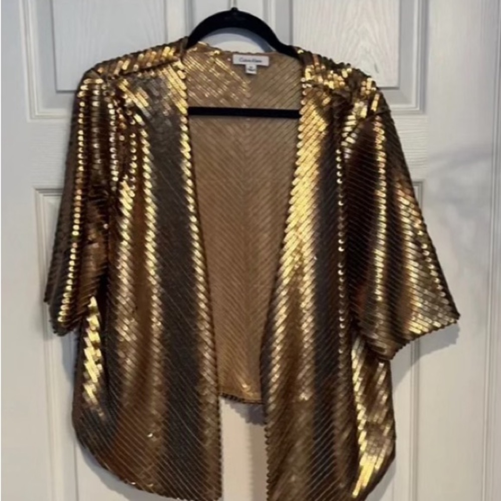 Vintage XL Calvin Klein Statement Jacket